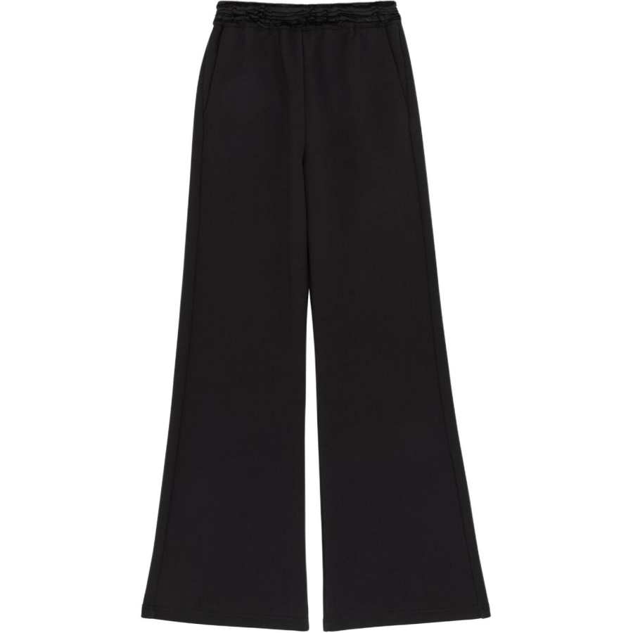MM6 Maison Margiela FW24 Knitted Sweatpants Women's Black