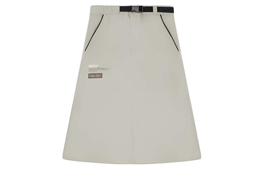 New Balance New Balance Casual Long Skirts Women's Ecru Moderate Mid Length Cargo Skirt