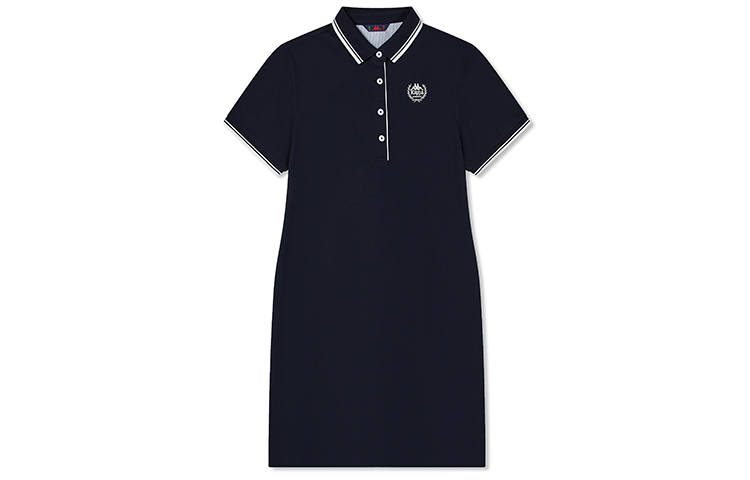 Kappa Short Sleeved Dress Women's Midnight Blue