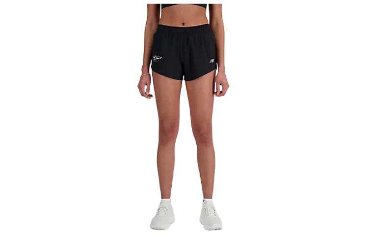 New Balance New Balance United Airlines Nyc Half Rc Short 3' Casual Shorts Women's Black