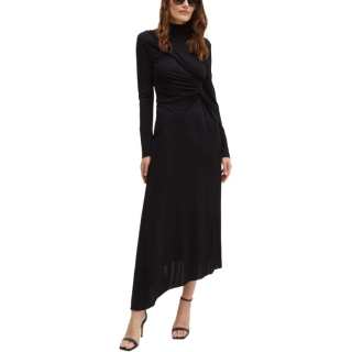 Victoria Beckham Twist front Draped Maxi Dress