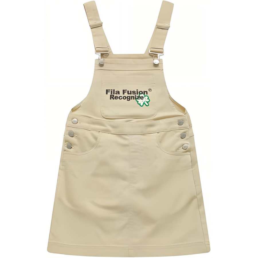 FILA FUSION Slip Dress Women's Incense Apricot