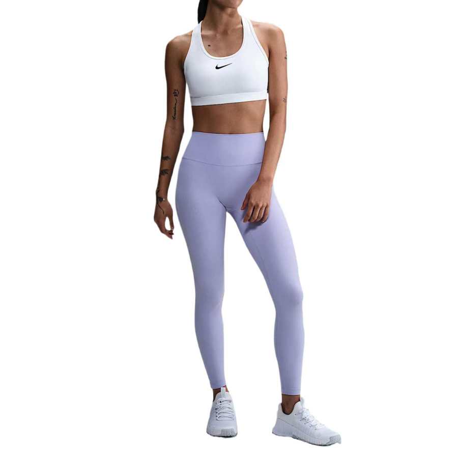 Nike Nike Dri Fit SS25 One Leggings Women's Light Purple/Black