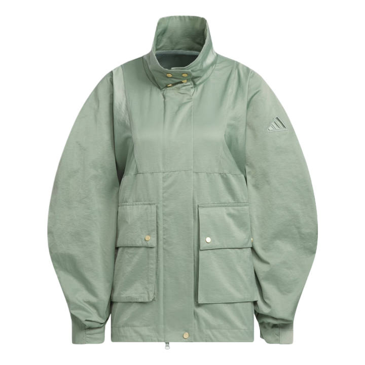 Adidas Adidas LUXFLOW Jacket Women's Silver Green
