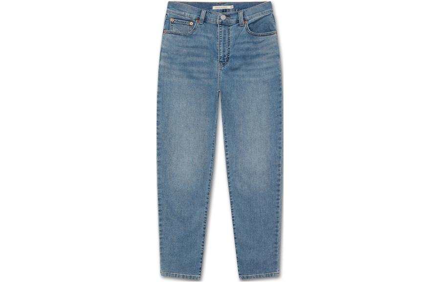 Levis Jeans Women's Blue Moderate Straight Fit Pants