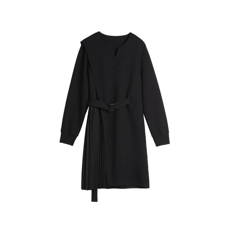 ELLE Long Sleeved Dress Women's Black