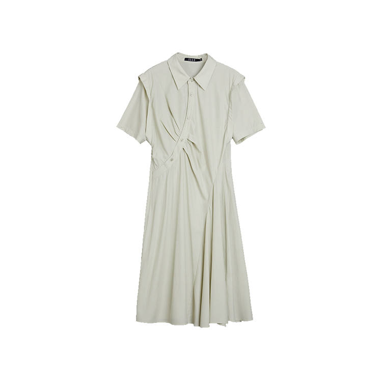 ELLE Short Sleeved Skirt Women's Light Green