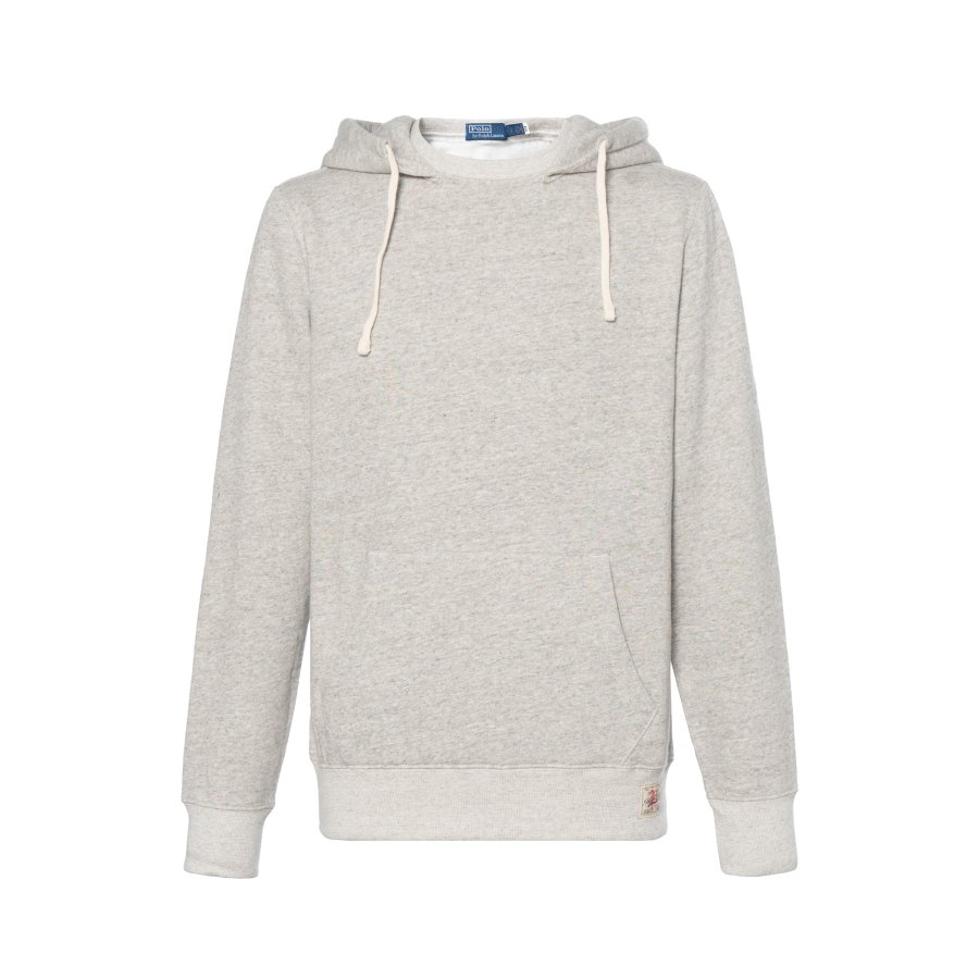 Polo Ralph Lauren Sweatshirts Men's Gray Hooded Non Detachable Moderate