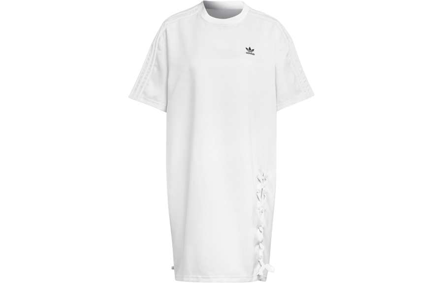 Adidas Originals Short Sleeved Dress Women's White