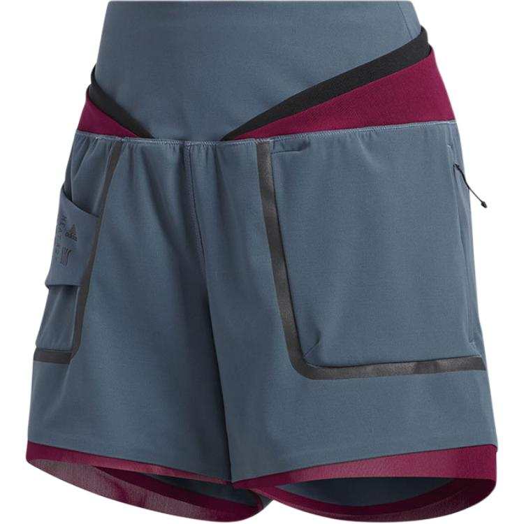 Adidas Adidas Casual Shorts Women's Blue Purple