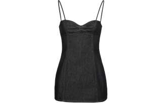 Magda Butrym SS24 Slip Dress Women's Black