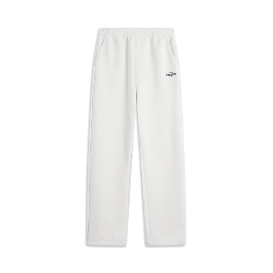 Li-Ning Li Ning Sports Life Collection Knitted Sweatpants Women's B1004 Light Heather Gray