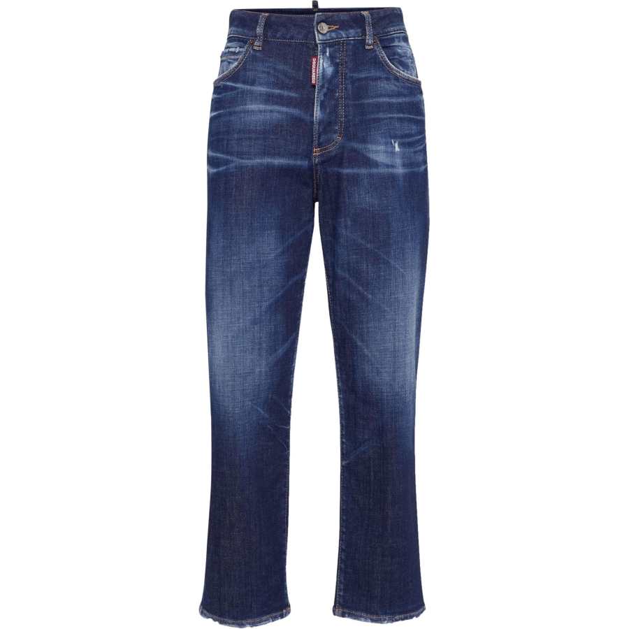 DSQUARED 2 Dsquared2 Logo Patch Distressed Jeans