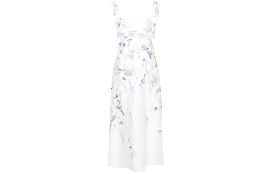 Zimmermann SS24 Slip Dress Women's White
