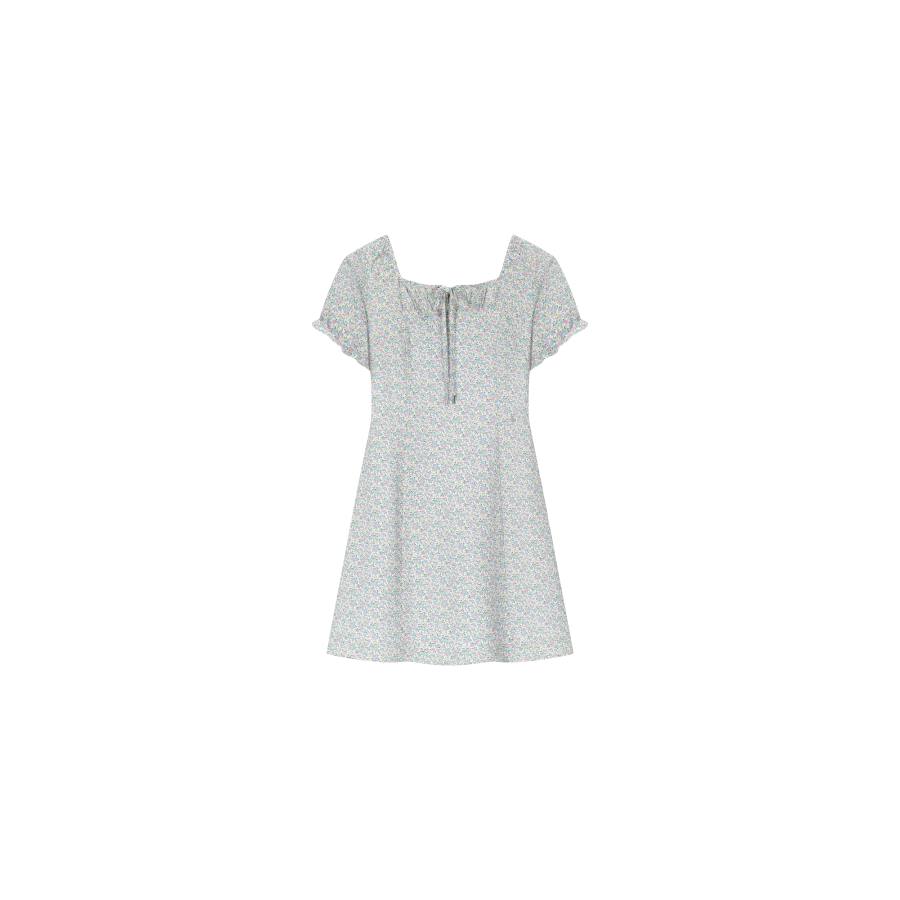 Teenie Weenie Short Sleeved Dress Women's Color Block