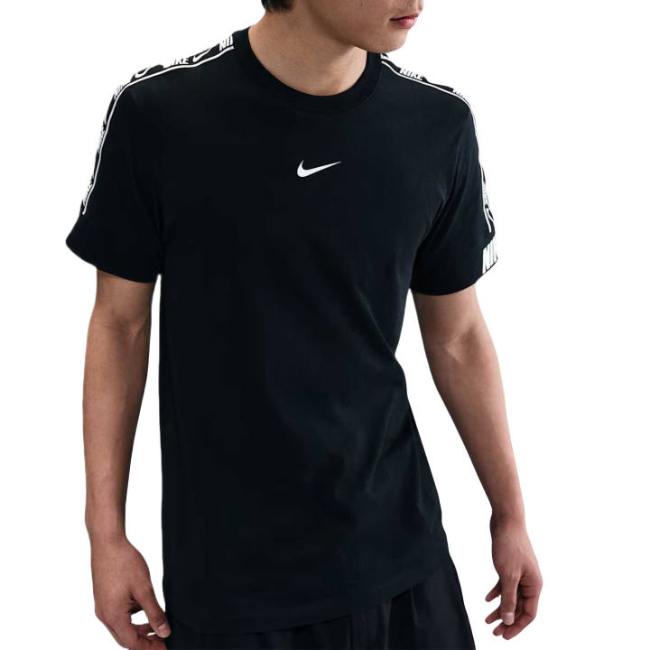 Nike Nike Sportswear Repeat T Shirt Men's Black