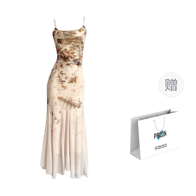 CPAURA Slip Dress Women's Multicolor