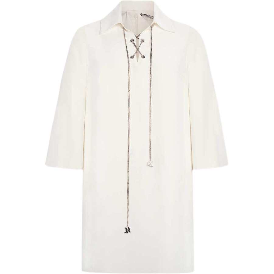KARL LAGERFELD / Karl Lagerfeld Jeans Long Sleeved Dress Women's White