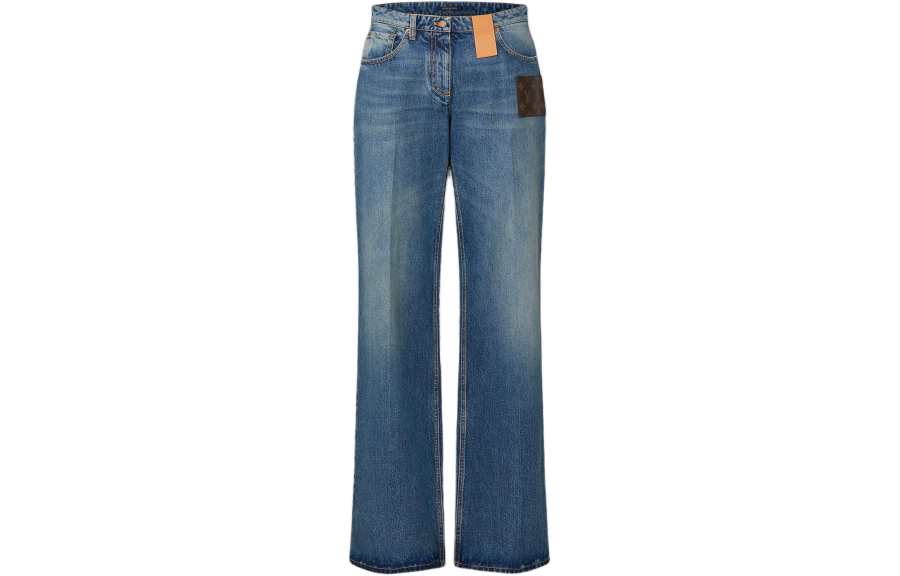 LOUIS VUITTON FW24 Jeans Women's Blue