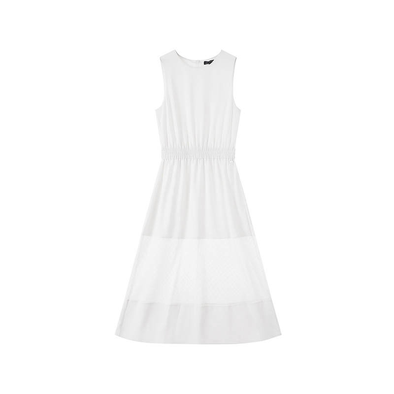 ARMANI EXCHANGE ARMANI EXCHANGEAE Short Sleeved Dress Women's White