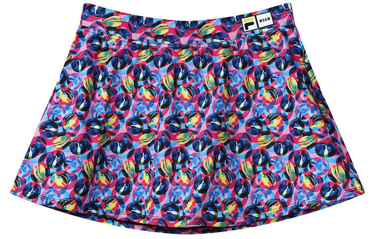 FILA x MSGM Casual Short Skirts Women's Multicolor
