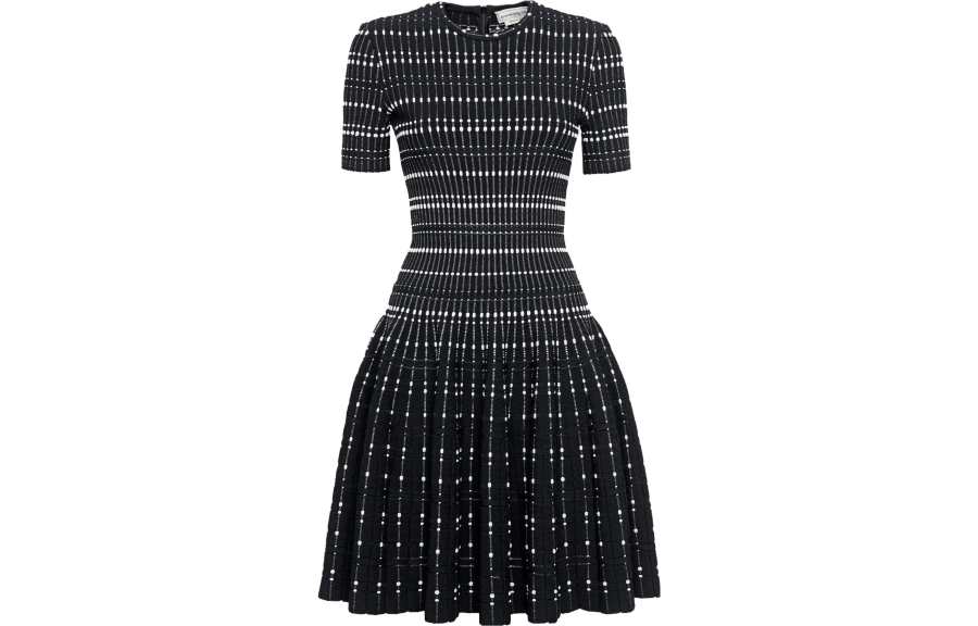 Alexander McQueen Graphic Print Dress
