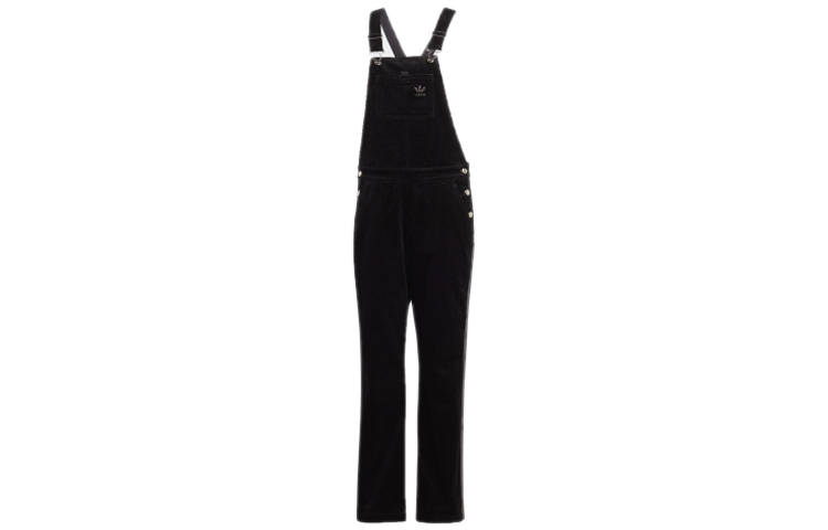 Adidas Originals Overalls Women's Black Crew Neck Moderate Other