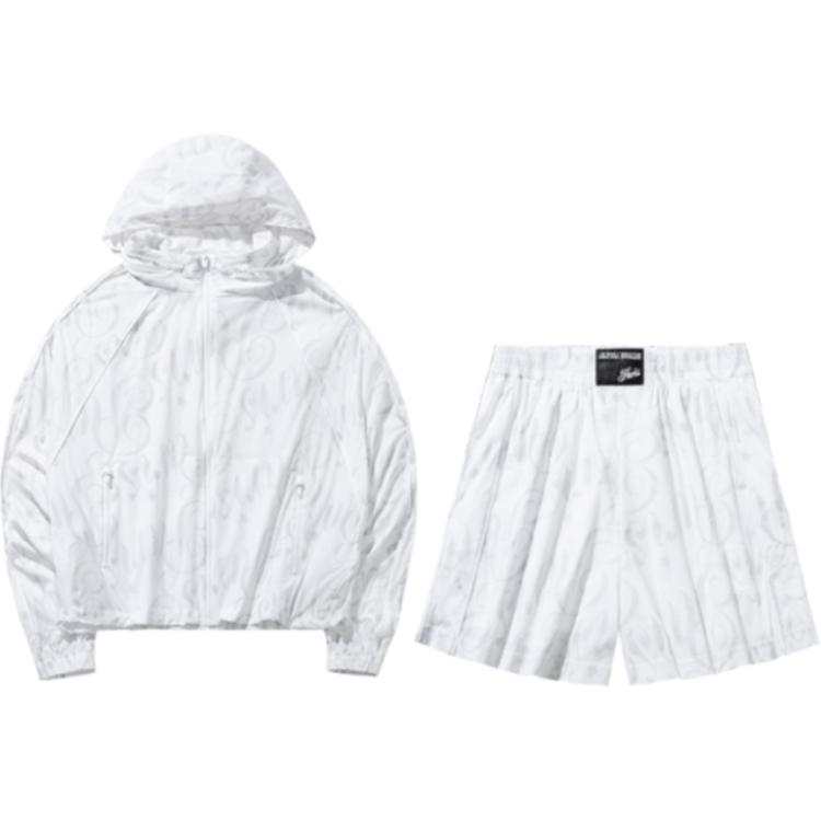 Anta Life Collection Casual Suit Women's Snowflake White