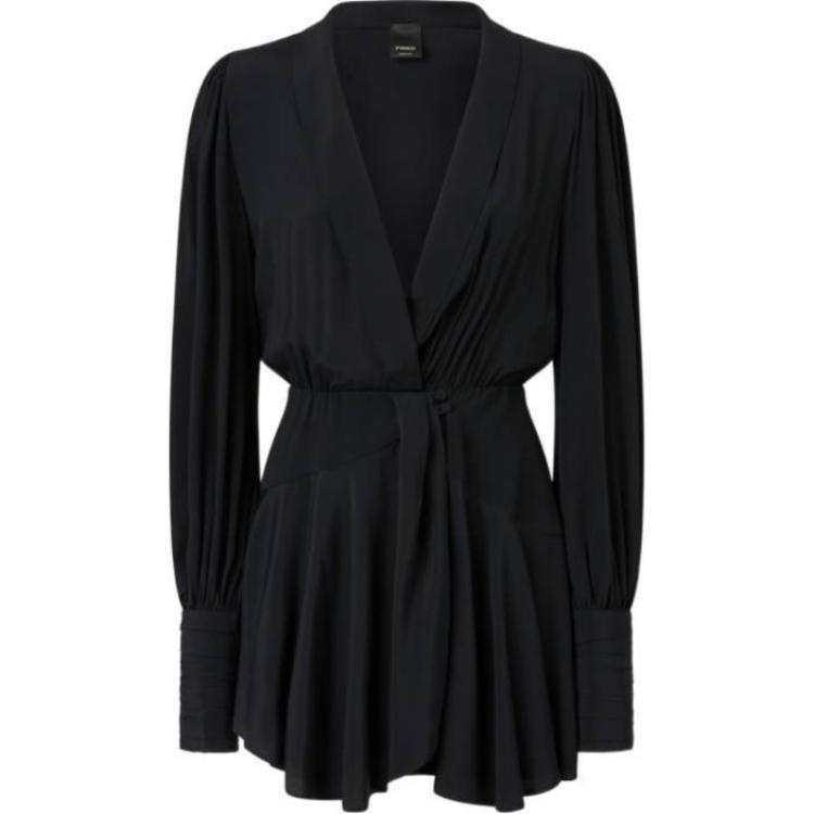 PINKO Plunge neck Mini Dress