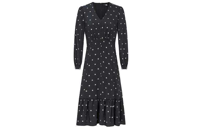 KARL LAGERFELD / Karl Lagerfeld Jeans Long Sleeved Dress Women's Black