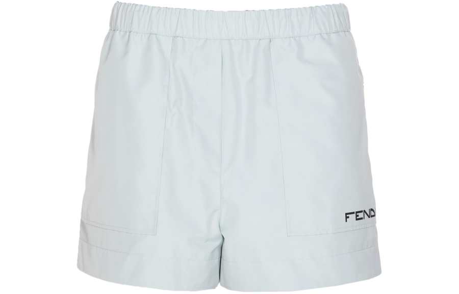 FENDI Fendi Logo Printed Shorts