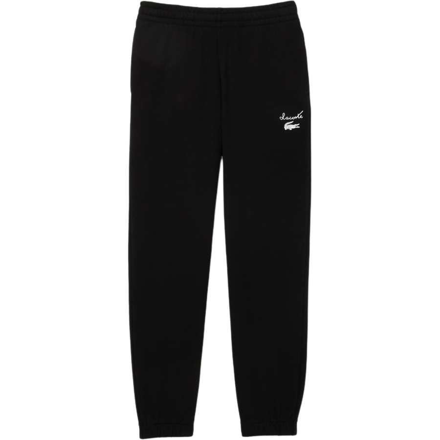 LACOSTE Knitted Sweatpants Women's Black