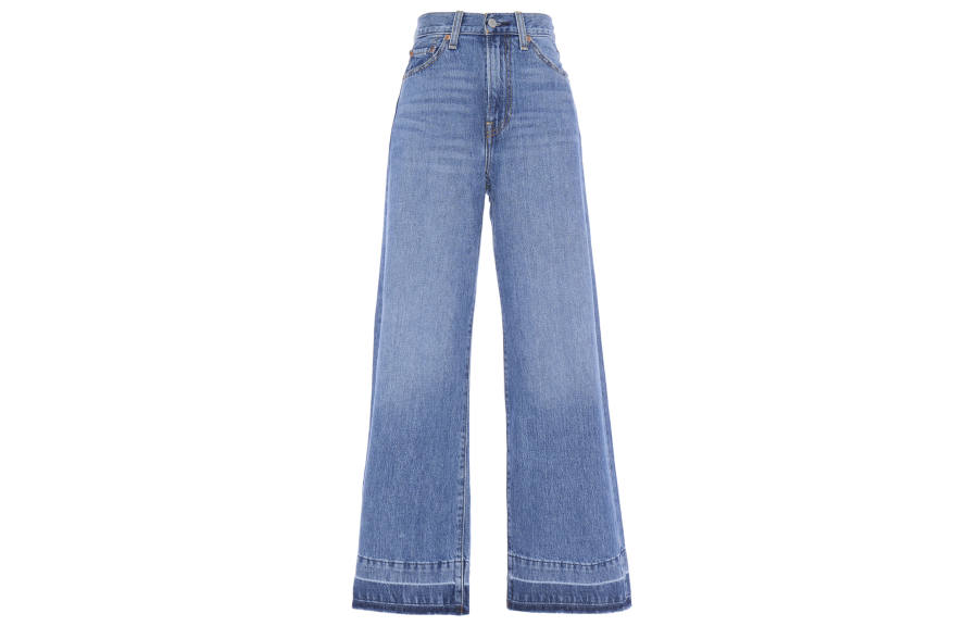Levis Jeans Women's Blue Moderate Wide Leg Pants
