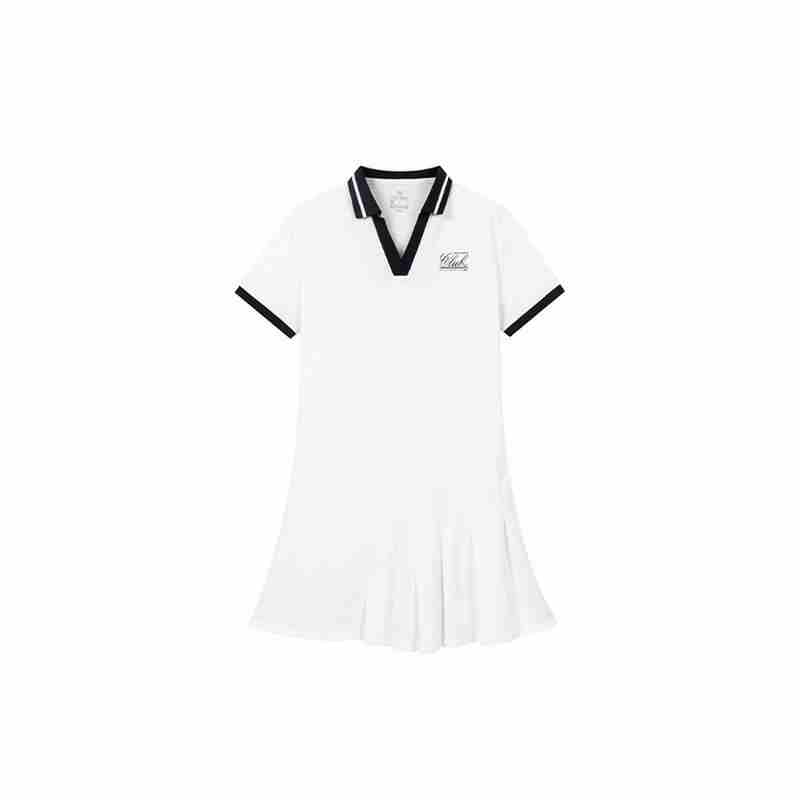 361° Variety Training Collection Short Sleeved Dress Women's Raw White