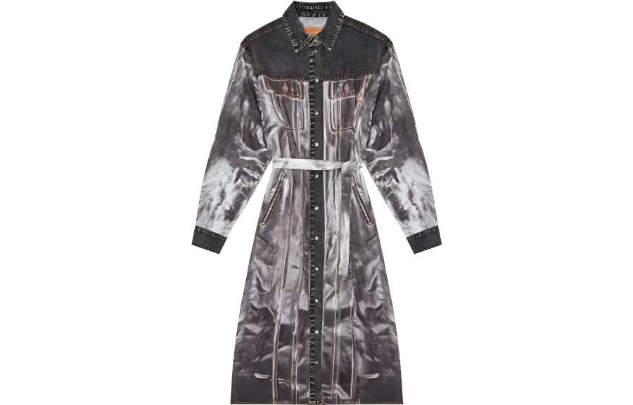 DIESEL D Anish A Belted Shirtdress