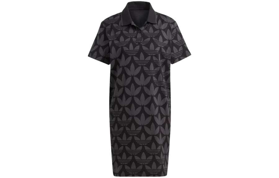 Adidas Originals Short Sleeved Dress Women's Black