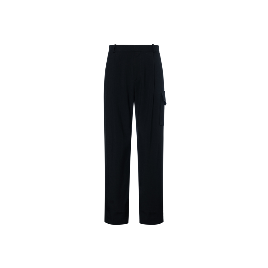 Bottega Veneta FW22 Casual Pants Men's Black