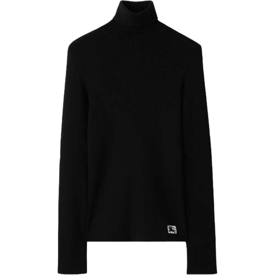 Burberry 【Previous Season】Equestrian Knight wool-blend roll-neck jumper