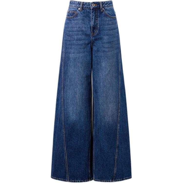 Self-portrait Self portrait Jeans Women's Denim Blue