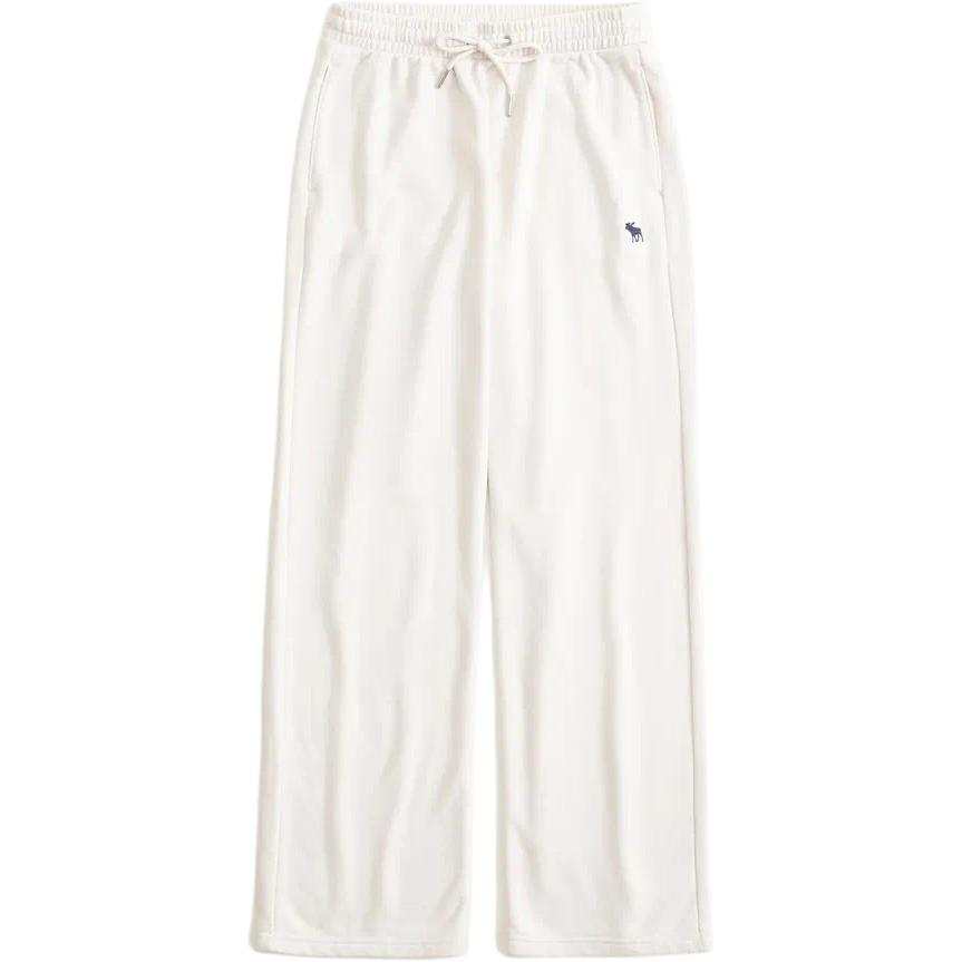 Abercrombie&Fitch Knitted Sweatpants Women's Ecru