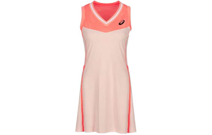 ASICS Sleeveless Dress Women's White/Pink