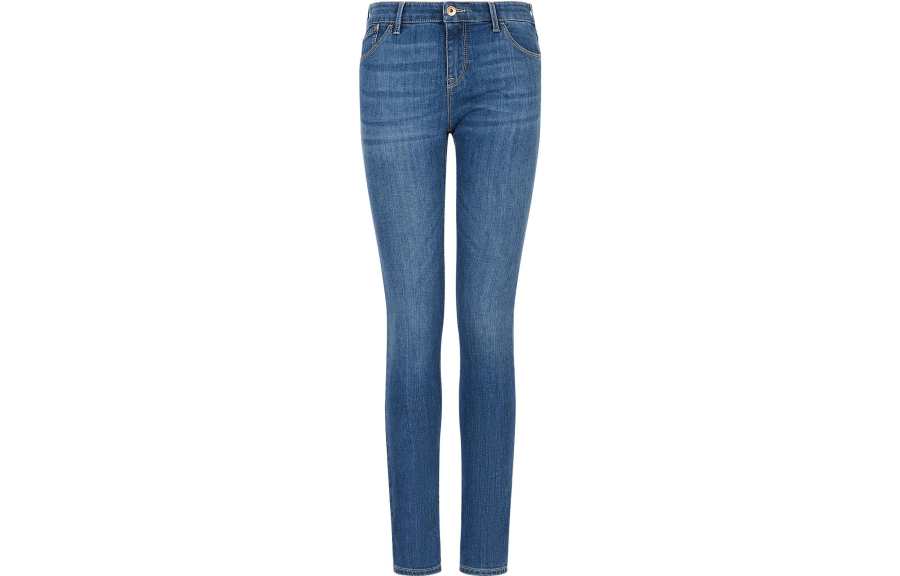 EMPORIO ARMANI Jeans Women's Light Blue Moderate Slim Fit Pants