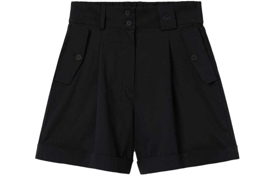 LACOSTE Casual Shorts Women's Black