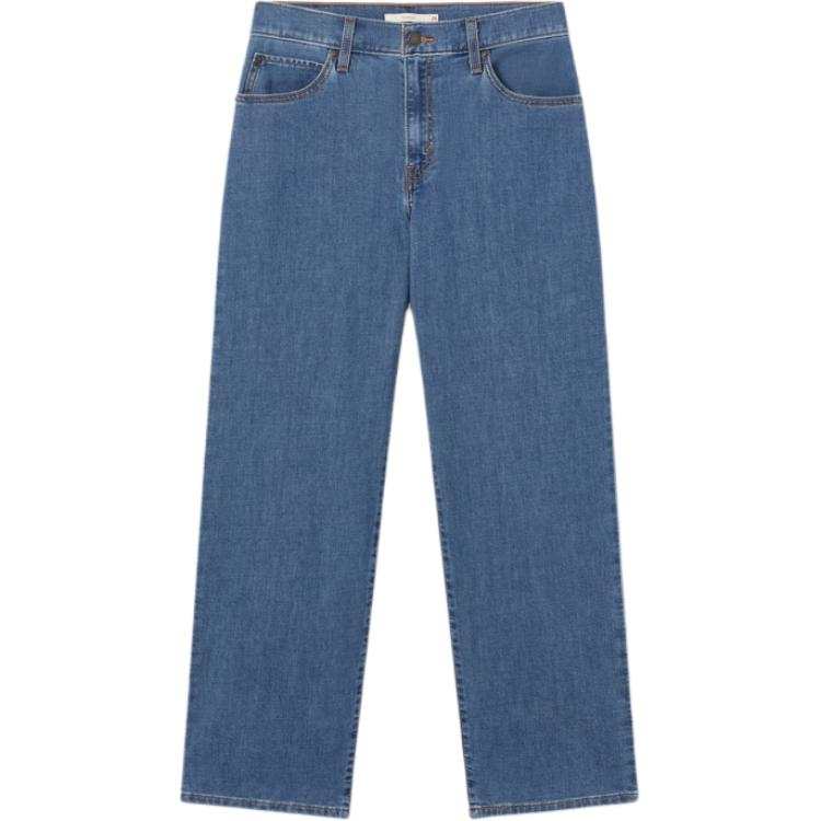Levis Jeans Women's Blue Moderate Straight Fit Pants