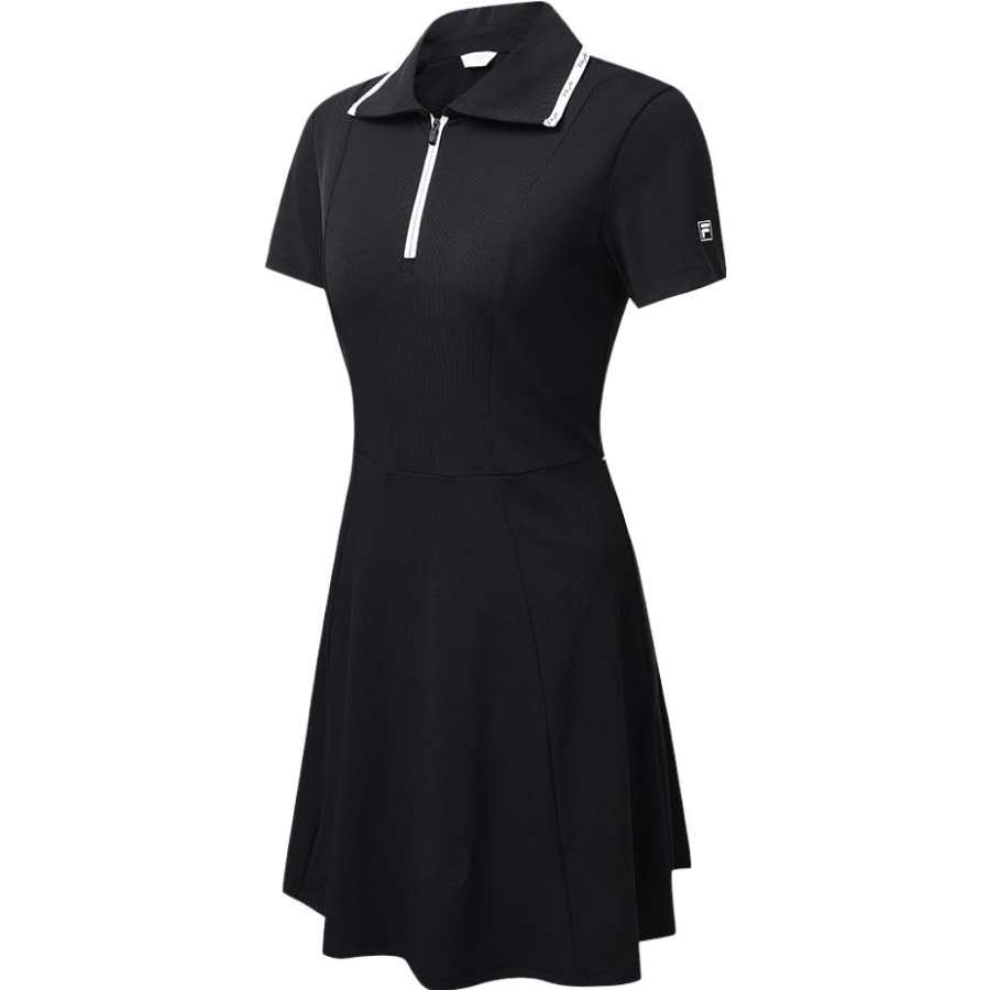 FILA Short Sleeved Dress Women's Black