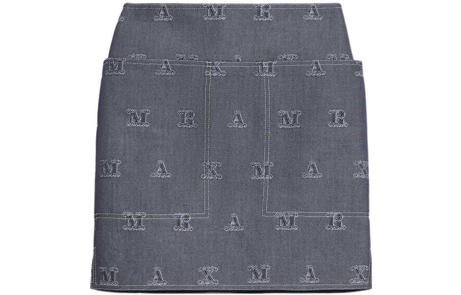 MaxMara Casual Short Skirts Women's Dark Blue