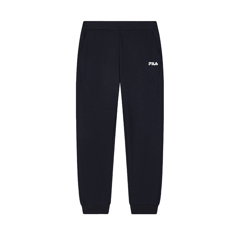 FILA Knitted Sweatpants Women's Legend Blue Moderate Cuffed Pants
