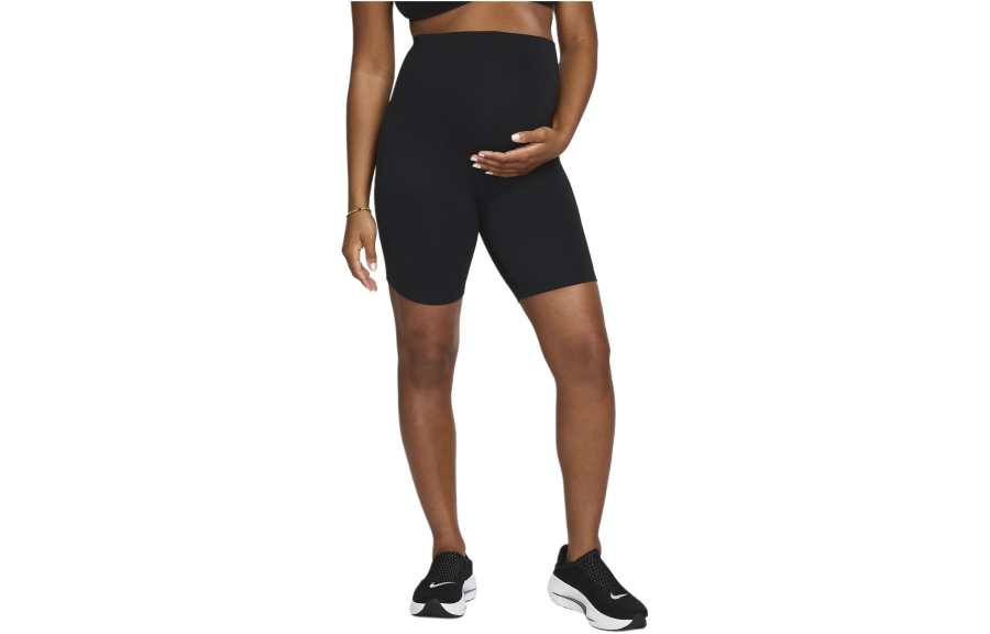 Nike Nike (M) One Women's Dri-FIT High-Waisted 8" Biker Shorts With Pockets (Maternity)
