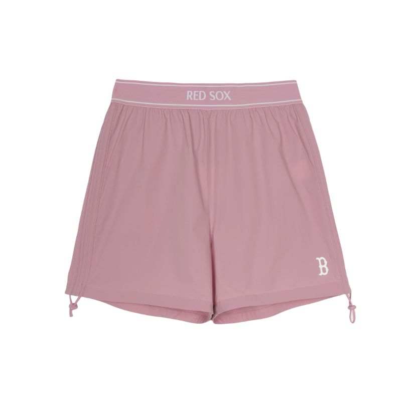 MLB Basic Boston Red Sox Casual Shorts Women's Hemp Pink
