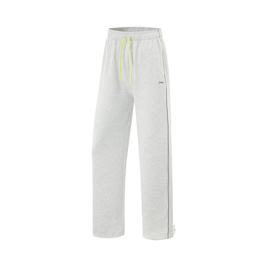 Li-Ning Li Ning Fitness Series Knitted Sweatpants Women's Heather Gray Light Smoke Gray